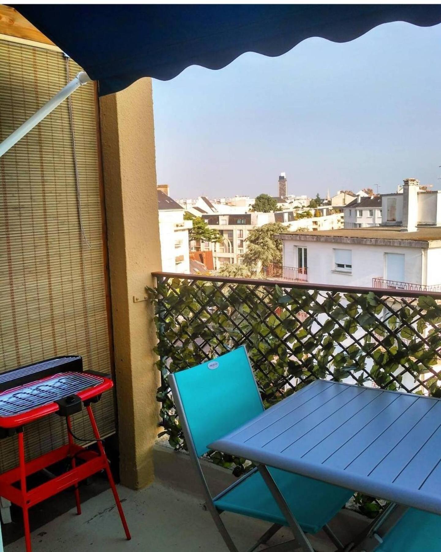 Charmant Appartement Lumineux - Dernier Etage Avec Balcon - Proche Centre-Ville Nantes Extérieur photo